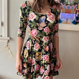 Joyrich Mini Bodycon Print Dress